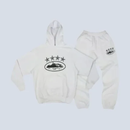 Corteiz Tracksuit White